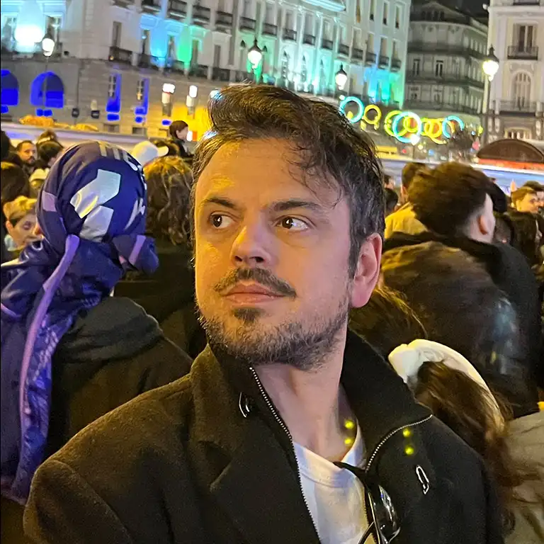 Fernando Ramiro Manzano. Selfie from Madrid, la puerta del Sol