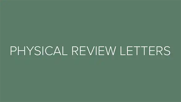 PRL Physical Review Letters logo text
